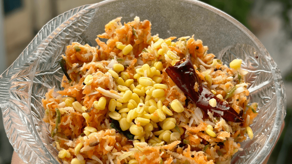 Traditional Kosambri salad